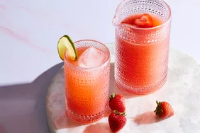 Mexican Strawberry Water (Agua de Fresa)